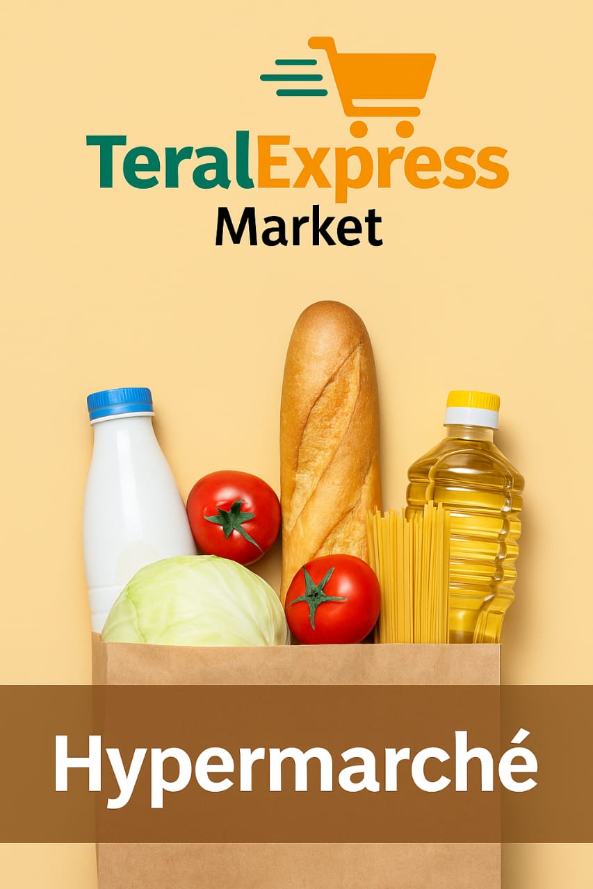 Faites vos courses en ligne sur TeralExpress Market. Découvrez notre catégorie Hypermarché avec une large sélection de produits du quotidien. Livraison express en 4h à Dakar !