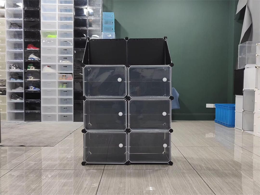 Meuble de Rangement Chaussures – 24 Paires avec Portes