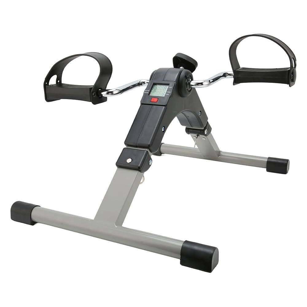 Vélo Pédale d’Exercice avec Moniteur LCD – Compact & Polyvalent