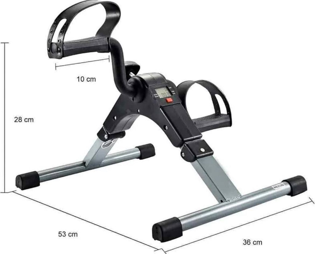 Vélo Pédale d’Exercice avec Moniteur LCD – Compact & Polyvalent