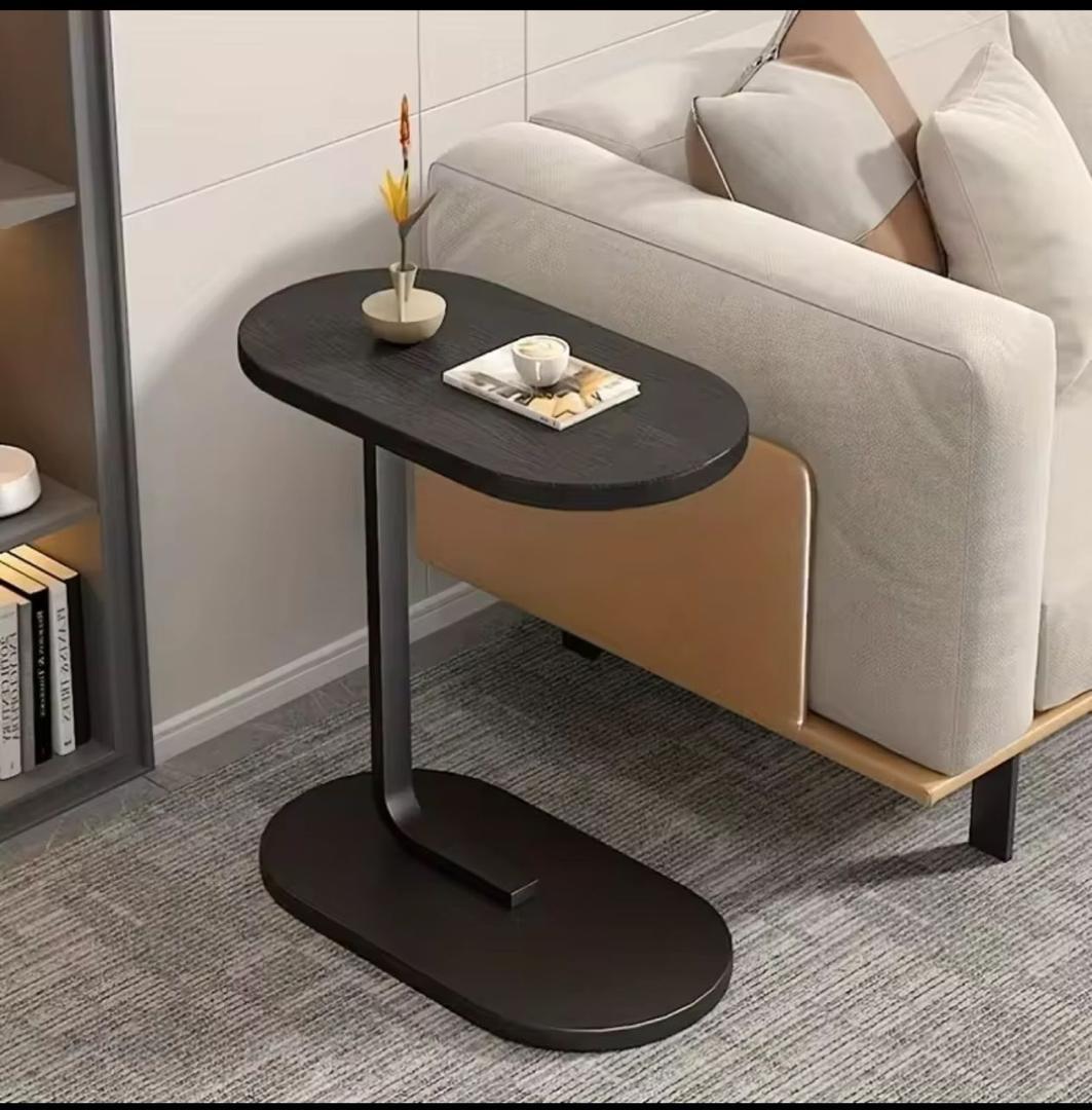 Table Café PM – Petite Table d’Appoint en Bois et Métal – Élégante et Pratique